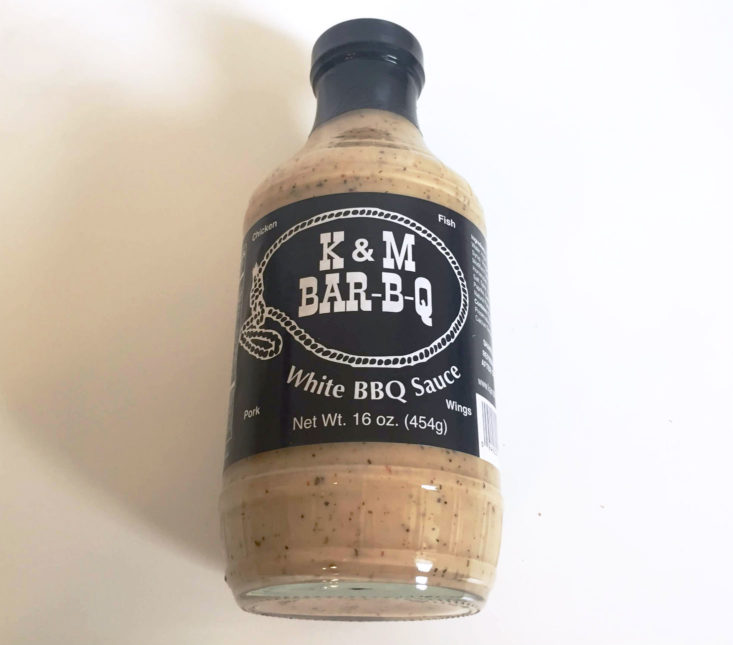 BBQ Box July 2018 Sauce bottle