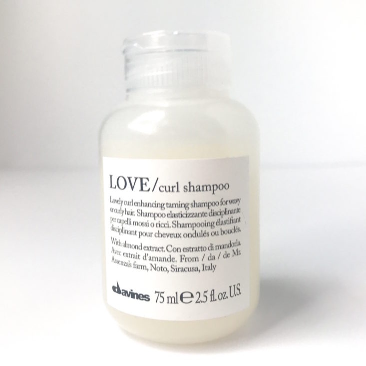 Davines LOVE Curl Shampoo, 2.5 oz