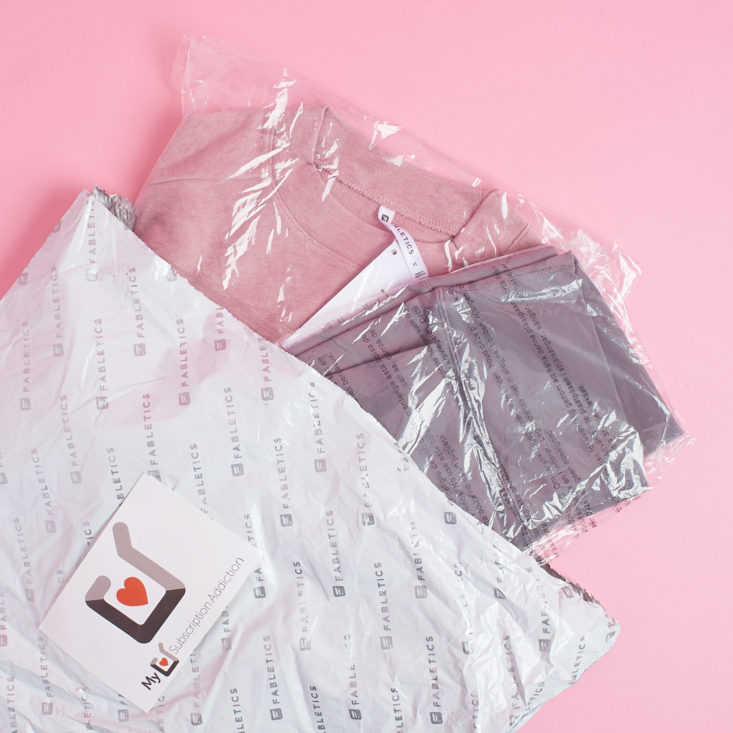 fabletics unboxing