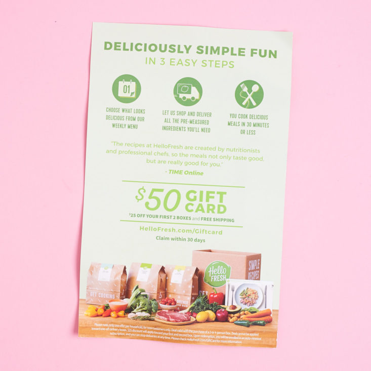 fabletics hello fresh coupon offer