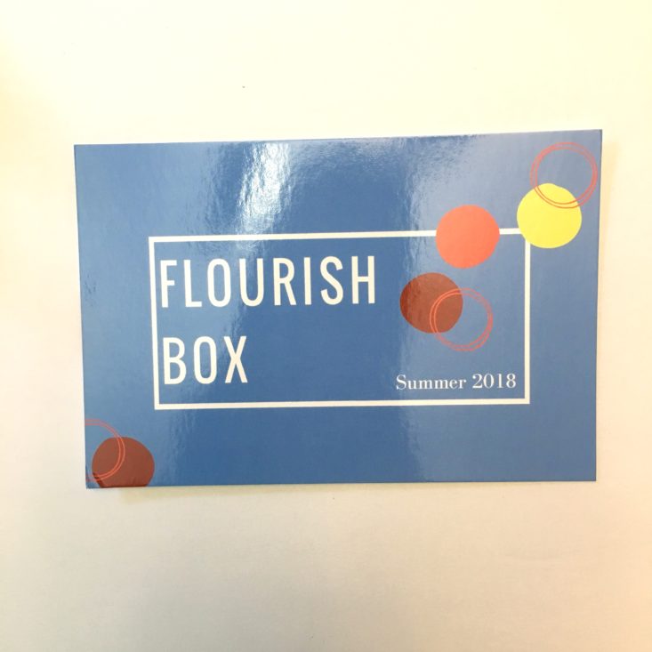 flourishbox welcome card