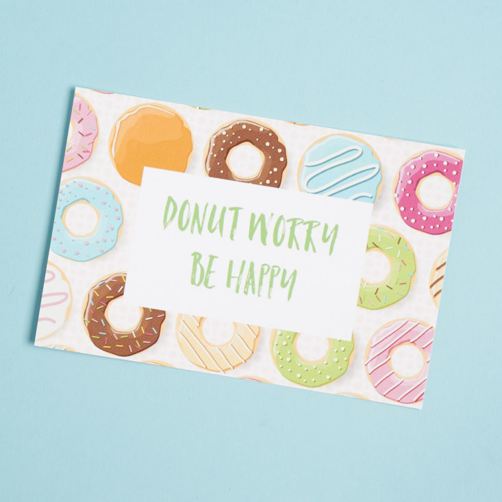 little life box donut card