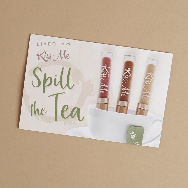 Spill The Tea collection info card