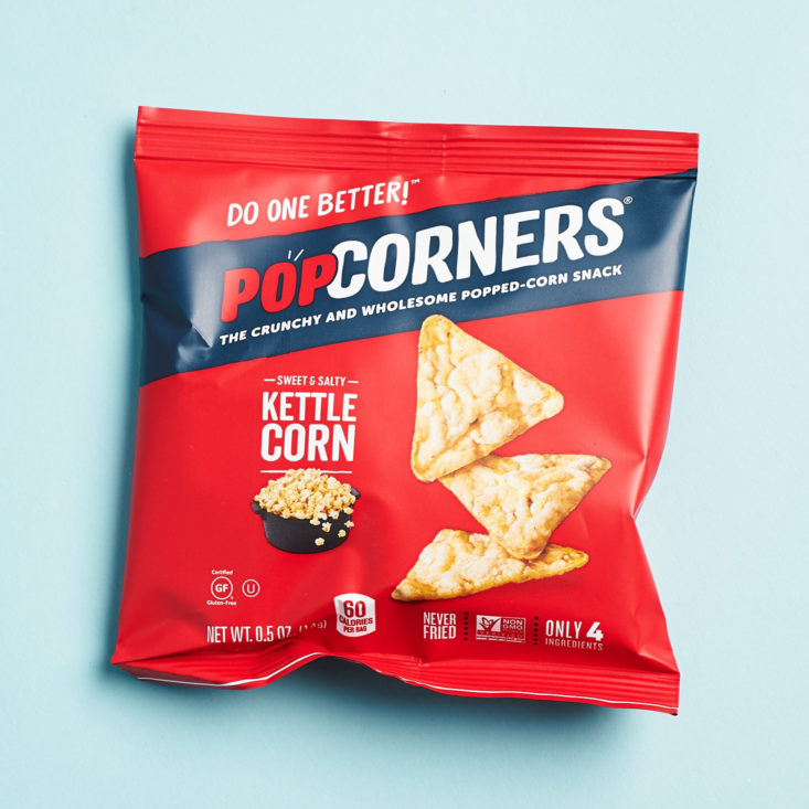 love with food popcorners snack bag