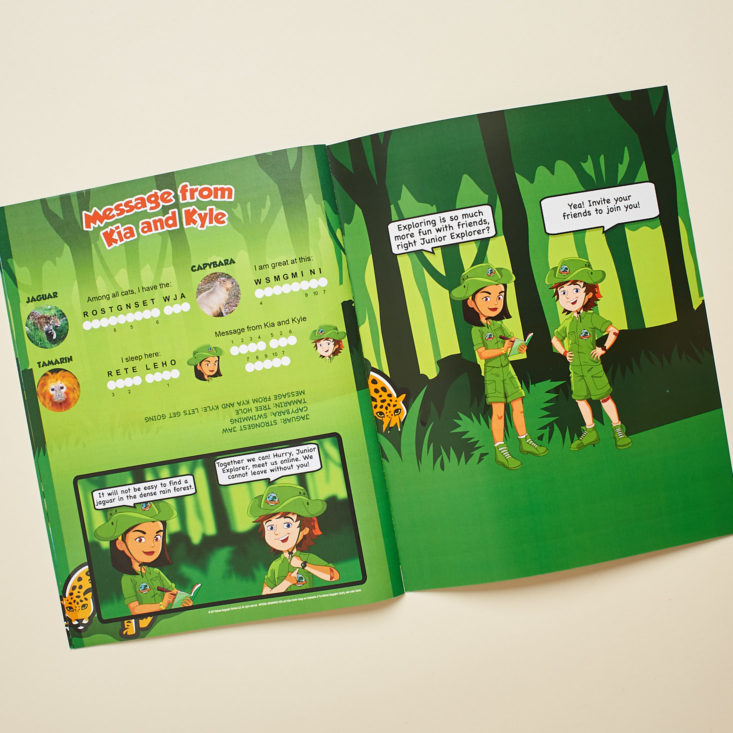 Rainforest Adventure Booklet