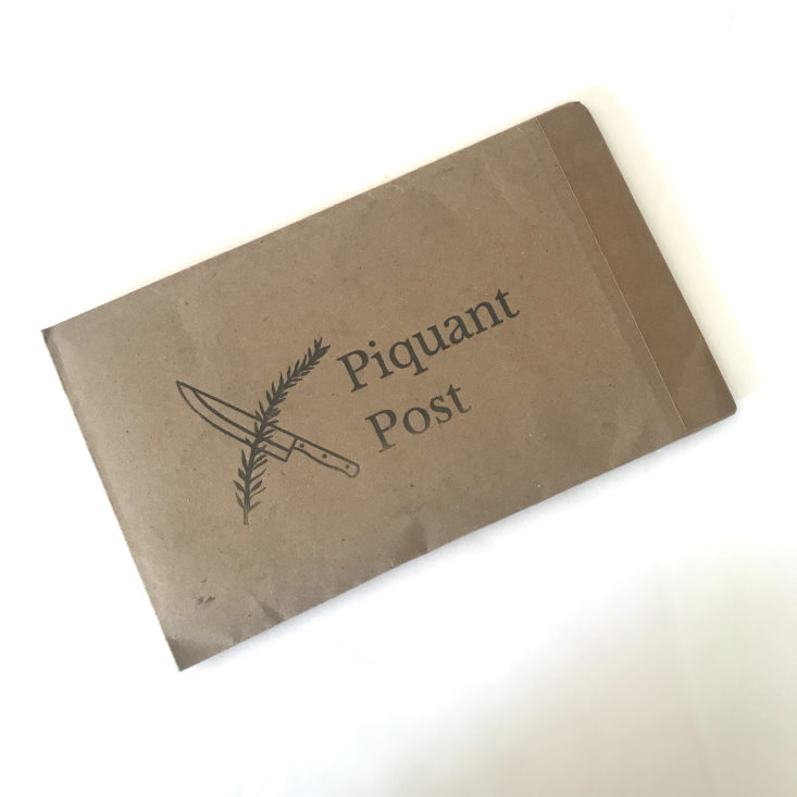 Piquant Post July 2018 - Box