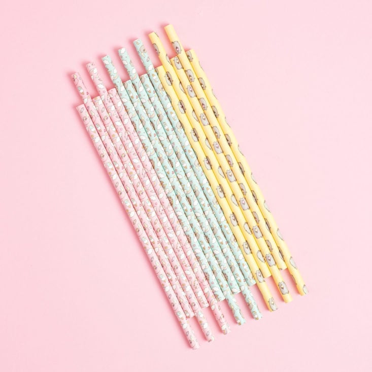 Pusheen Paper Straws