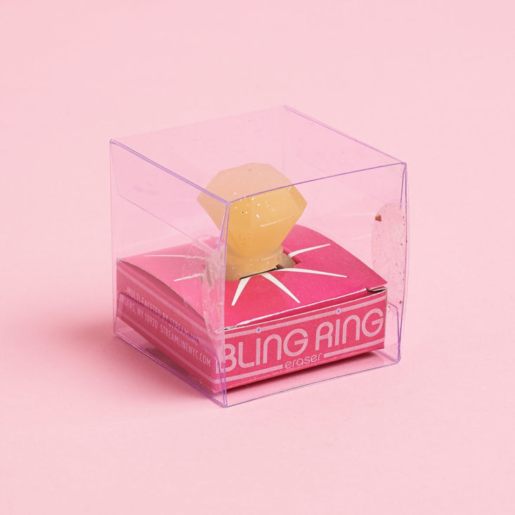 quirky crate ring in box