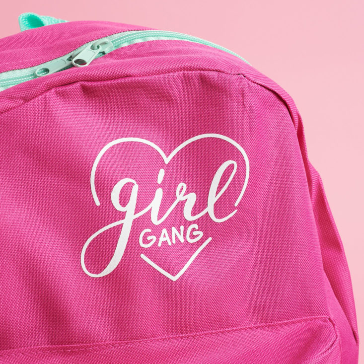 quirky crate backpack girl gang