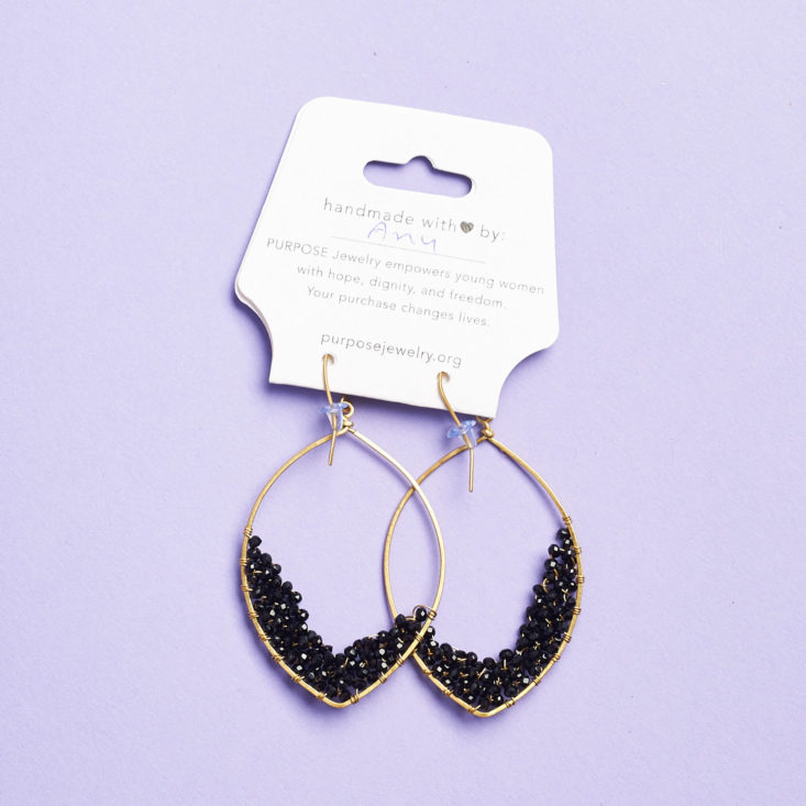 sanaya set beaded earrings