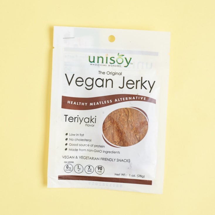 Unisoy Foods Teriyaki Vegan Jerky