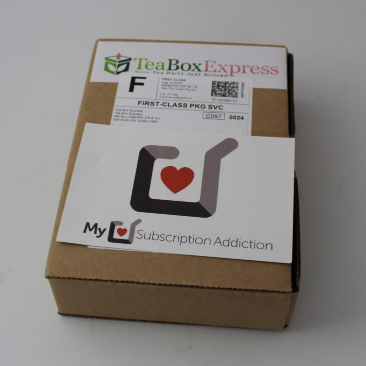 closed Tea Box Express box