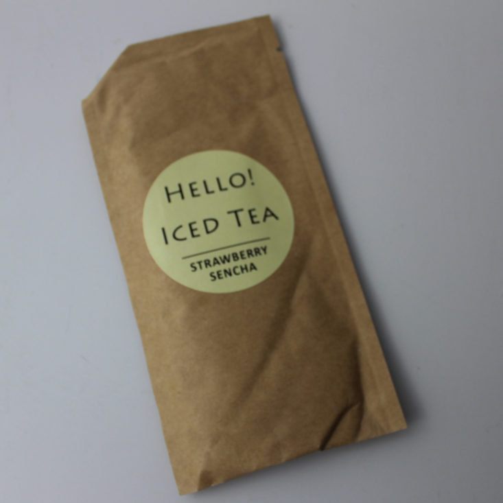 Story of My Tea Hello! Iced Tea in “Strawberry Sencha” (1 quart)