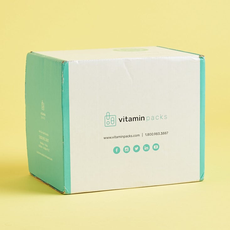 closed Vitamin Packs box