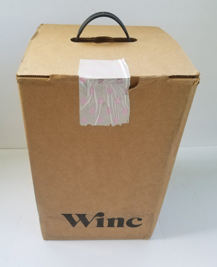 closed Winc box