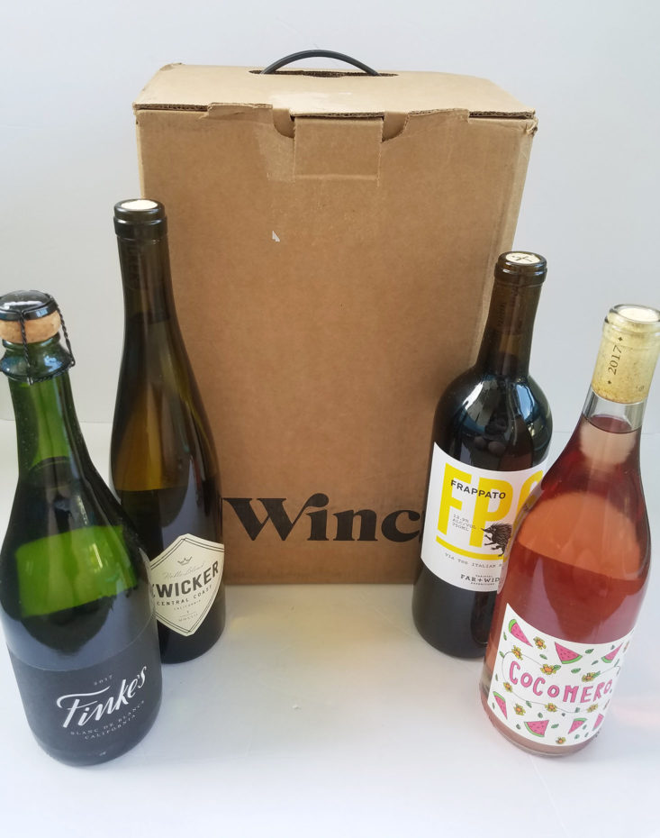 Winc July 2018 review