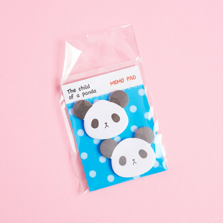 Panda Mini Sticky Notes in package