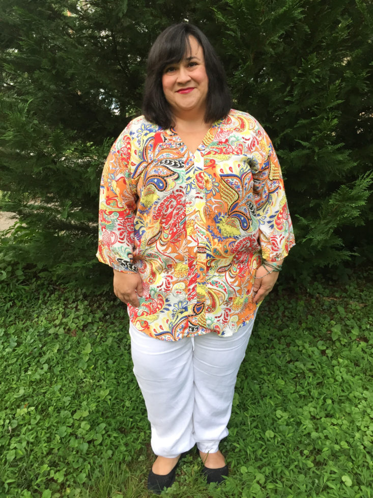 stitch fix plus august 2018 pinted