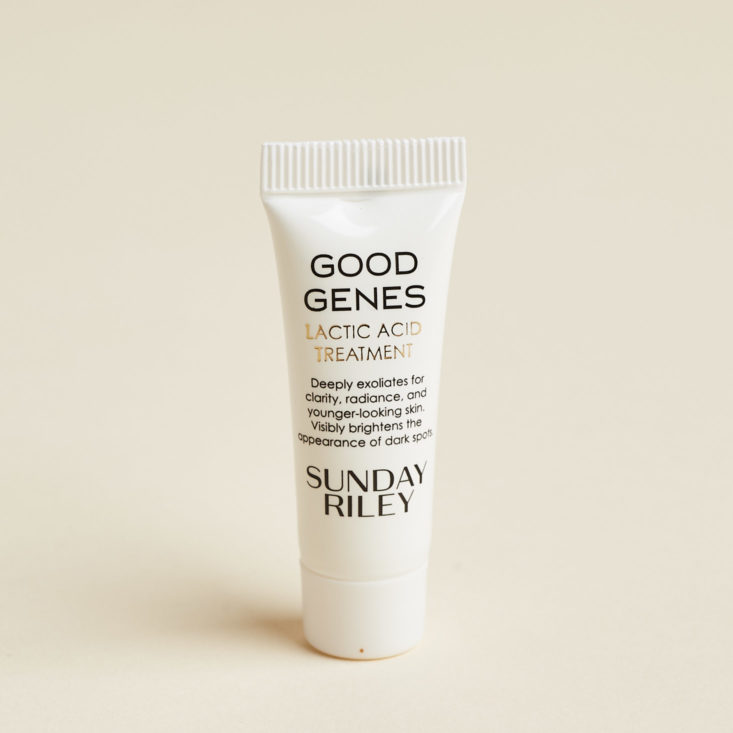 Birchbox Curated September 2018 - Sunday Riley Good Genes Lactic Acid Treatment Front