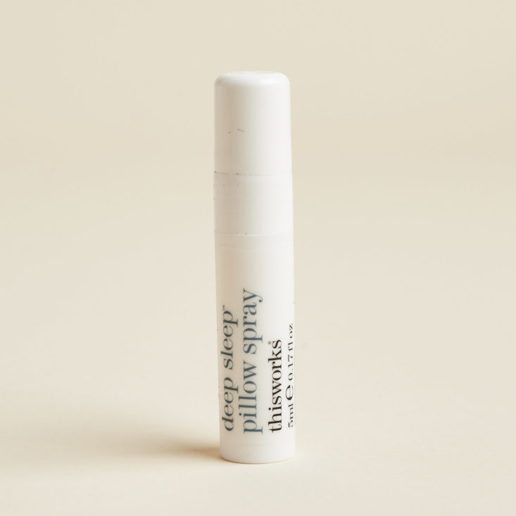 Birchbox Curated September 2018 - This Works Sleep Plus Pillow Spray Front
