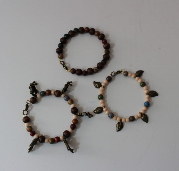 Blueberry Cove Beads September 2018 Bracelets 1
