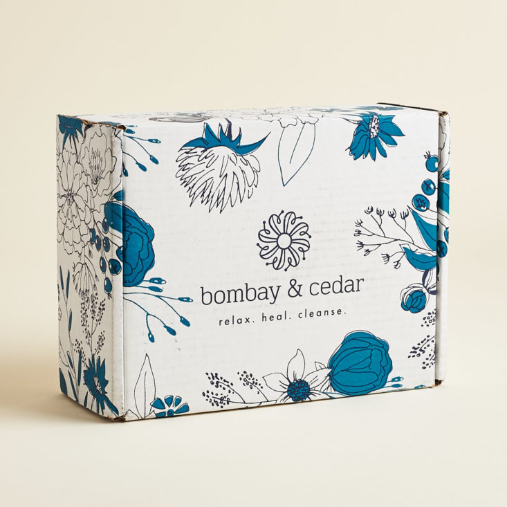 bombay and cedar blue flower box