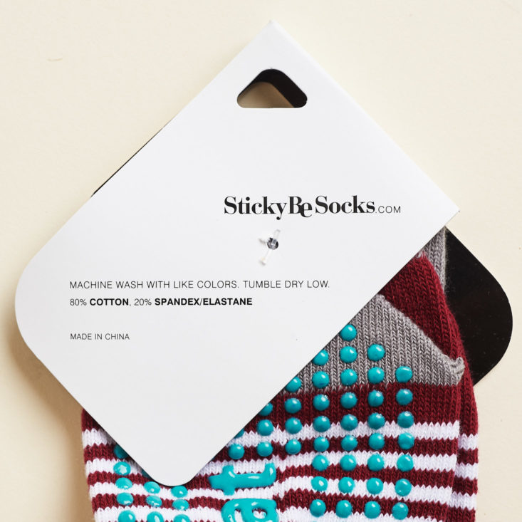 bombay and cedar sticky toe socks