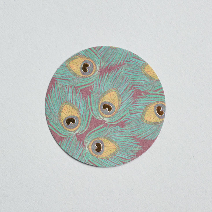 erin condren foil peacock seal