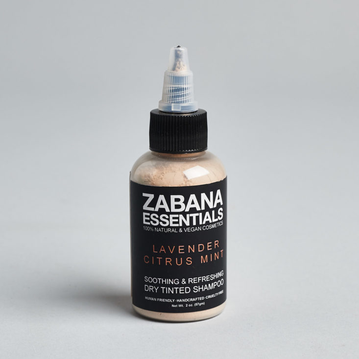 globein zabana lavender citrus mint natural dry shampoo 