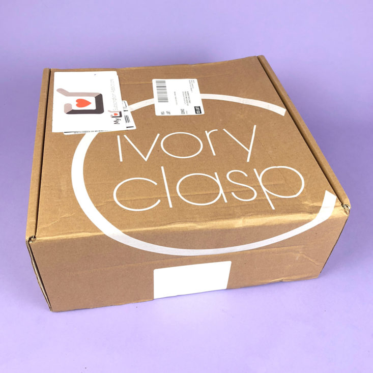 Ivory Clasp box outside