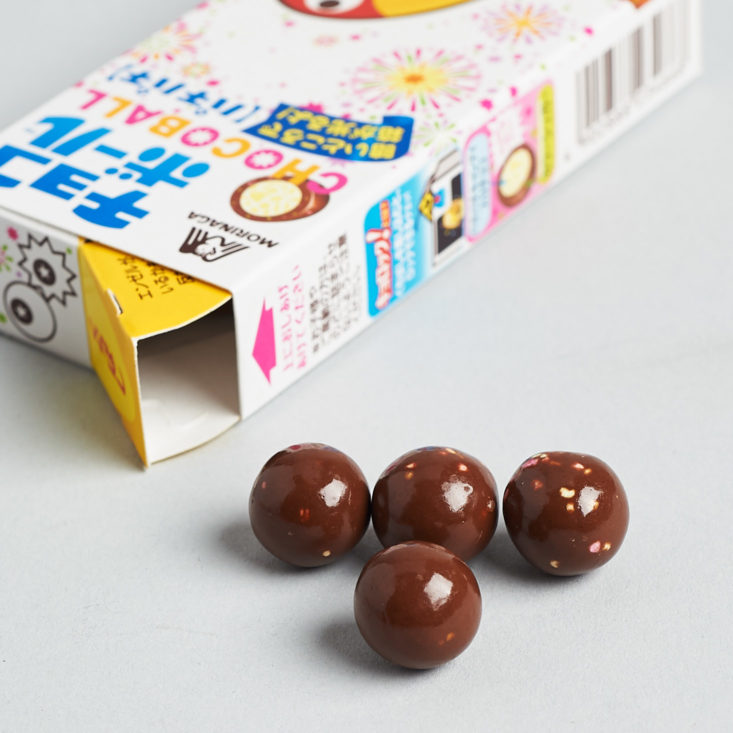 japan crate chocoballs out of box