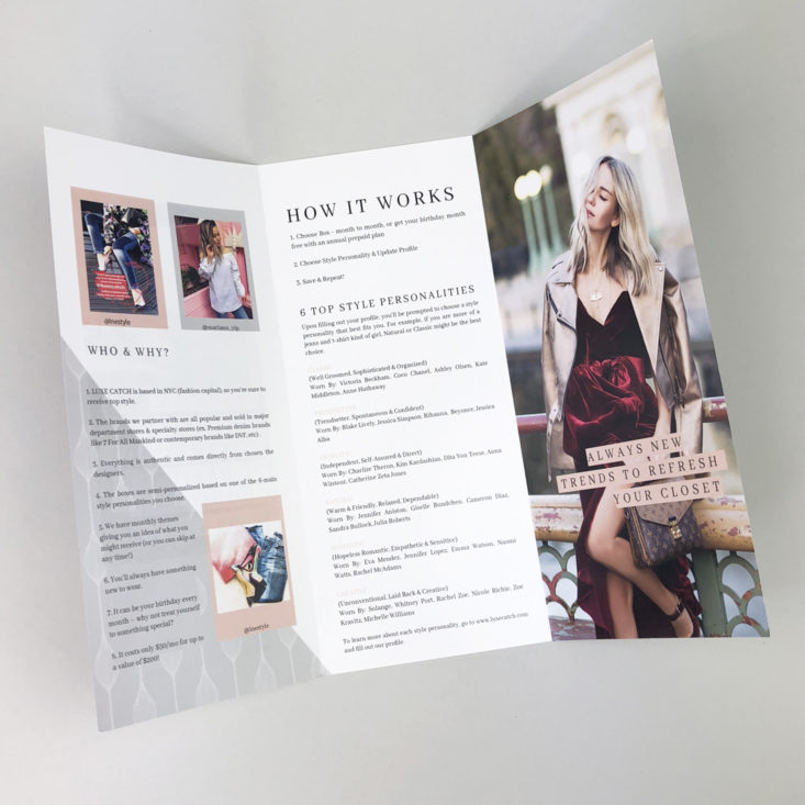 Luxe Catch September 2018 - Brochure