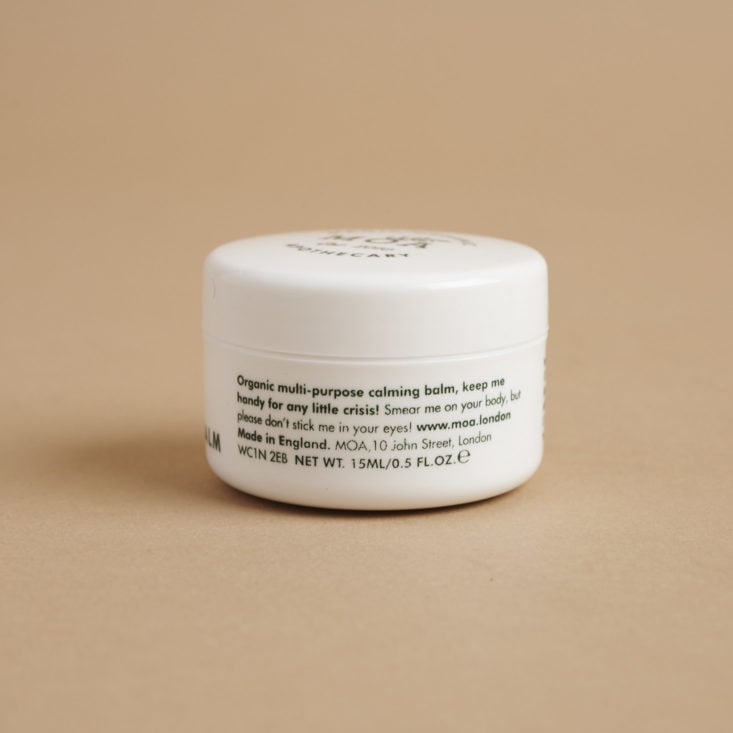 directions for Magic Organic Apothecary Green Balm