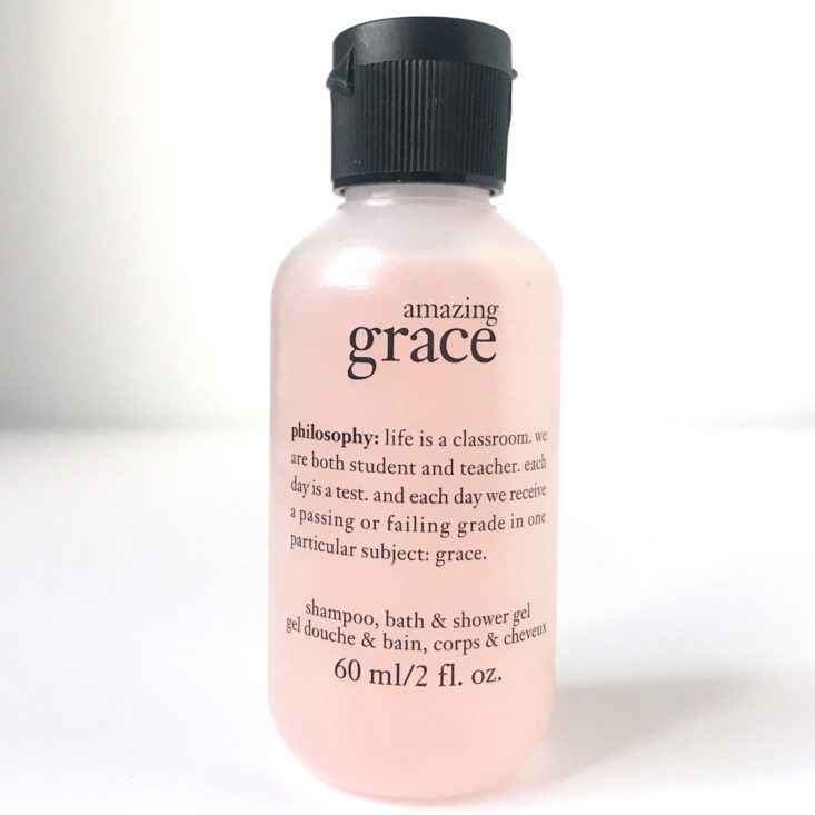 philosophy amazing grace shampoo, bath, and shower gel,