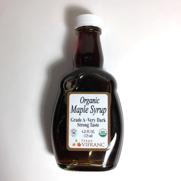 Try the World August 2018 - maple syrup