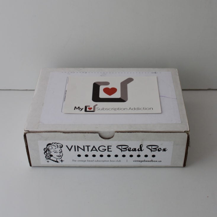 closed Vintage Bead Box