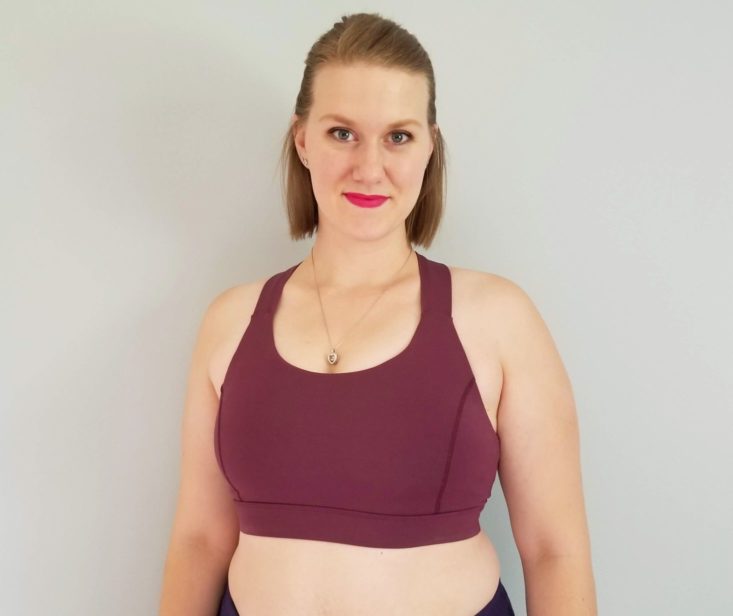 Wantable Fitness Edit sports bra front