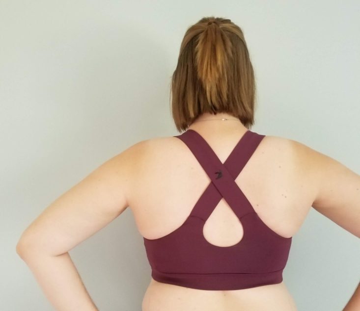 Wantable Fitness Edit sports bra back