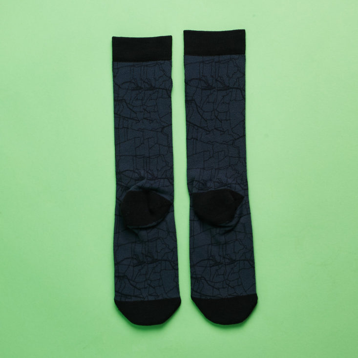 Wohven Socks September 2018 - Socks Back View
