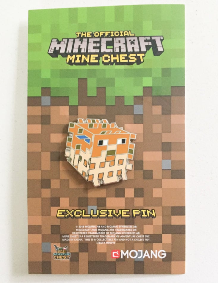 Minecraft Exclusive Pin 