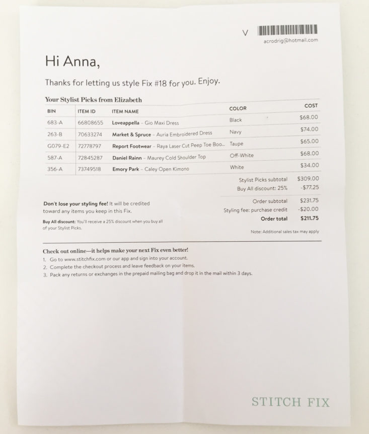 stitch fix plus september 2018 booklet