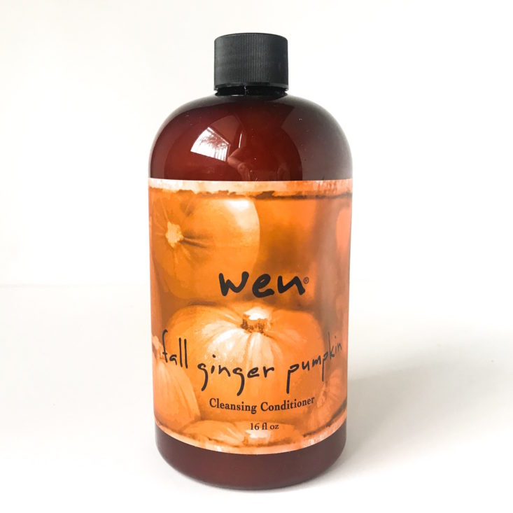 Beauty Swag September 2018 - Fall Ginger Pumpkin Cleansing Conditioner Front