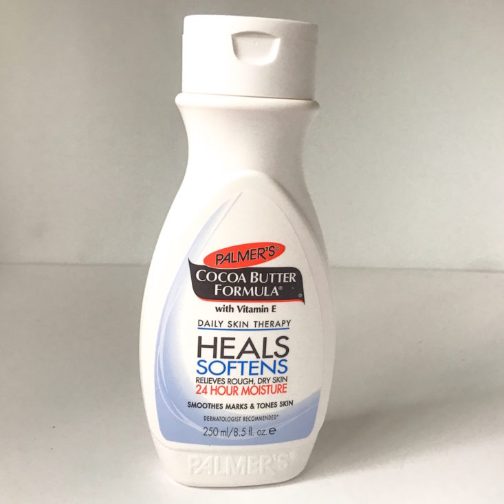 Beauty Swag September 2018 - Palmer’s Cocoa Butter Body Lotion Front