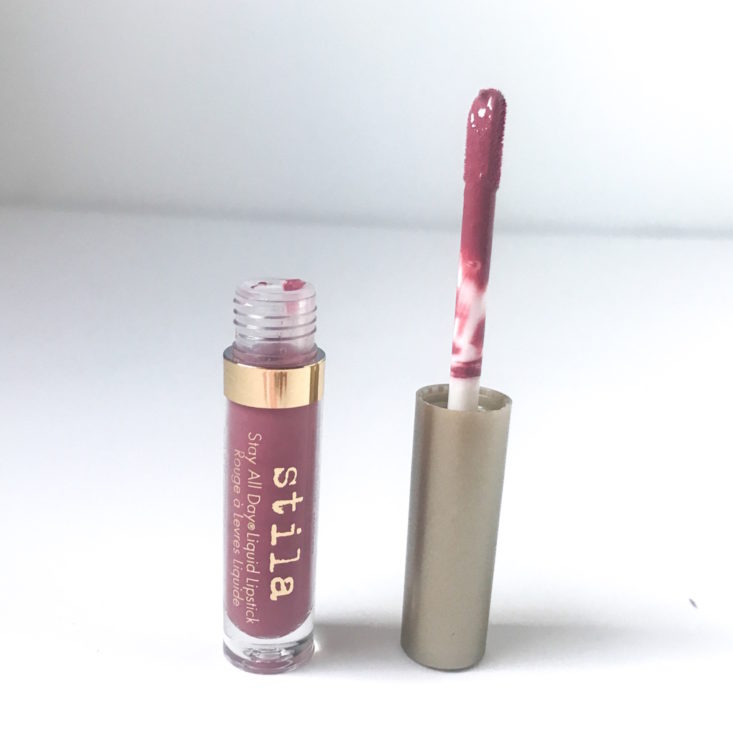 Birchbox Makeup Made Easy October 2018 - Stila Cosmetics Liquid Lipstick Open Front