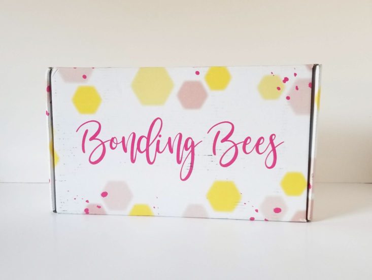 Bonding Bees September 2018 shipping box