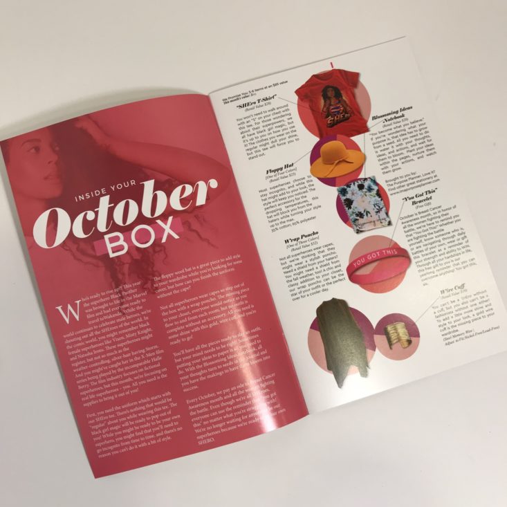 Brown Sugar Box October 2018 - Magazine 1