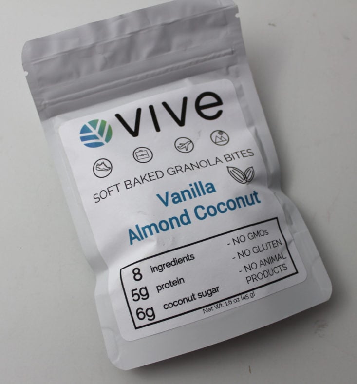 Clean Fit Box October 2018 - Vive Soft Almond Coconut Top