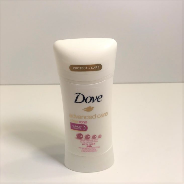 Cocotique “Self-Care Essentials” October 2018 - Dove Cleartone Deodorant 1
