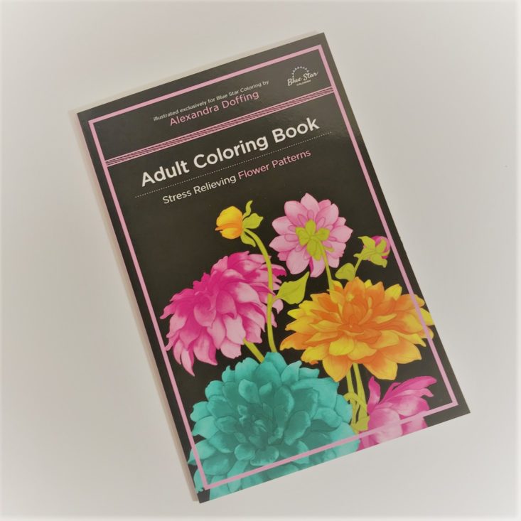 Adult Coloring Book: Stress Relieving Flower Patterns 