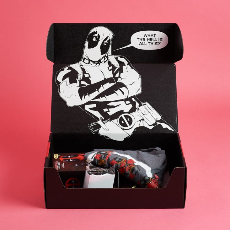 Deadpool Club Merc October 2018 - Box Open Front